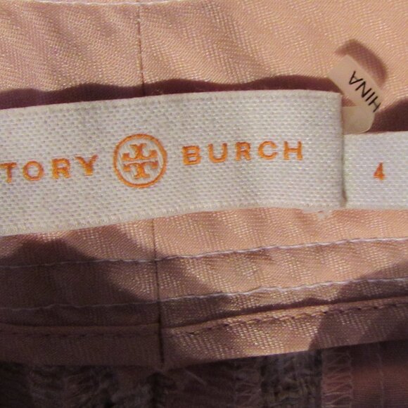 Tory Burch Womens Colorful Floral Trouser Size 4, Cotton Blend - Picture 8 of 13